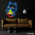 thumbnail image 4 of Craftnamesign Dog Ramen Neon Sign, Ramen Restaurant Decor, Ramen LED Sign, 4 of 4