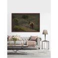thumbnail image 5 of "Mustang at Dusk" Framed Painting Print, 5 of 5