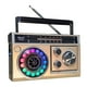 thumbnail image 1 of Radio AM/FM/SW Solar Recargable (5V), Bluetooth, USB/TF, Lampara y Luz RGB, 1 of 7