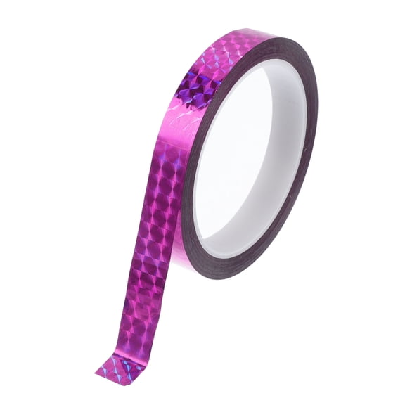 Unique Bargains Pinstripe Tape 164.04ft x 0.47" Car Stripes Pinstripe Decals for Car, Motorcycle and Boat, Racing Stripes DIY Stickers Laser Purple 1 Pc