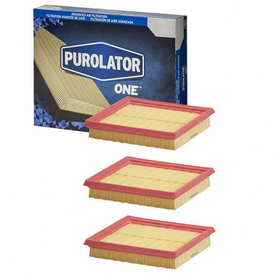 3 pc Purolator ONE A35824 Air Filters for Intake Inlet Manifold Fuel Delivery Filters