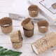 thumbnail image 4 of 150 Piezas de Moldes de Papel para Hornear Pequeños de Kraft Marrón, Forros para Muffins y Cupcakes, Envolturas a Granel con Diseño de Cuadros, 4 of 5