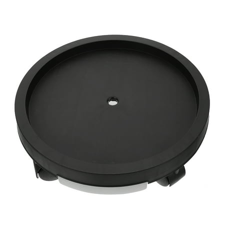 

1PC Plastic Universal Wheel Bonsai Tray Movable Plant Pot Tray with Brake Wheel