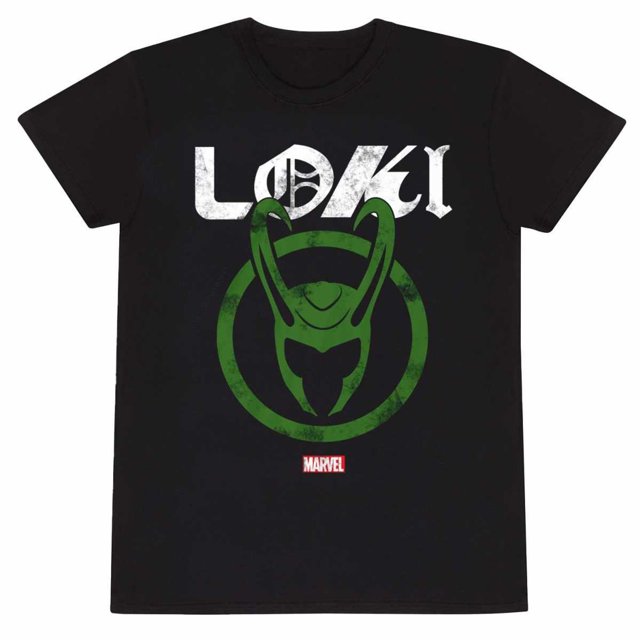 Loki Adult Season 2 Distressed Logo T-Shirt