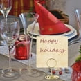 thumbnail image 6 of Table Number Holders, Place Card Holders, Wire Picture Holders, Small Table Card Holders, Photo Holders for Wedding Reception Anniversary Birthday Party Centerpieces 30 Pieces(Gold), 6 of 7