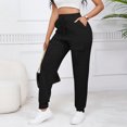 thumbnail image 6 of CaiJunJia Women's Casual Loose Cozy Pants Yoga Sweatpants Comfy High Waisted Sports Athletic Lounge Joggers with Pockets, 6 of 6