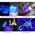 thumbnail image 4 of Antorcha de luz negra ultravioleta de 100 ledes con gafas protectoras ultravioleta, detectores de orina para mascotas con lámpara de mano ultravioleta, para manchas de orina seca de perros, gatos, 4 of 4