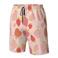 thumbnail image 5 of Naloa Strawberry Men's Beach Shorts, Surfing shorts, Swim trunks, Quick Dry Swim Trunks for Surfing Beach Fun - Medium, 5 of 9