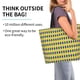 thumbnail image 2 of Disketp Mardi Gras Purple Yellow Plaid Bolsa Tote Estampada para Mujer, Bolso de Hombro y de Mano para Compras y Viajes, 2 of 8