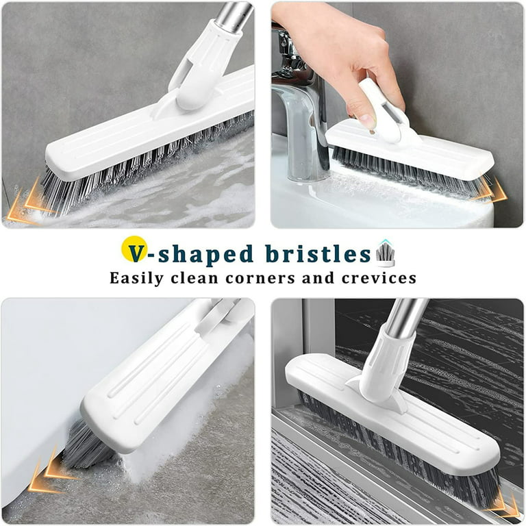 Hard Bristle Crevice Cleaning Brushes for Household Use, 4 Pcs Gap