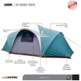 thumbnail image 3 of NTK Larami 10 Person Camping Tent, 100% Waterproof, 3 Season, Large Size and 6.9 ft Height, 3 of 7