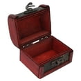 thumbnail image 4 of Caja de almacenamiento Retro multifuncional, accesorio para el cabello, almacenamiento de joyas, estuche organizador de madera antiguo, 4 of 8
