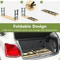 thumbnail image 6 of Costway 5.5" Adjustable Wood, Metal Picnic Table with, Natural, 6 of 7