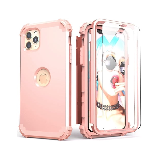 Funda para iPhone 11 Pro Max Roton Protector Visual V Templado Compatible 6.5 pulgadas