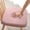 Pink, variant on Chair Cushion, Memory Seat Cushion with Non-Slip Bottom, Office Desk Chair Pad for Support and Comfort, 15.7 x 15.7 Inches