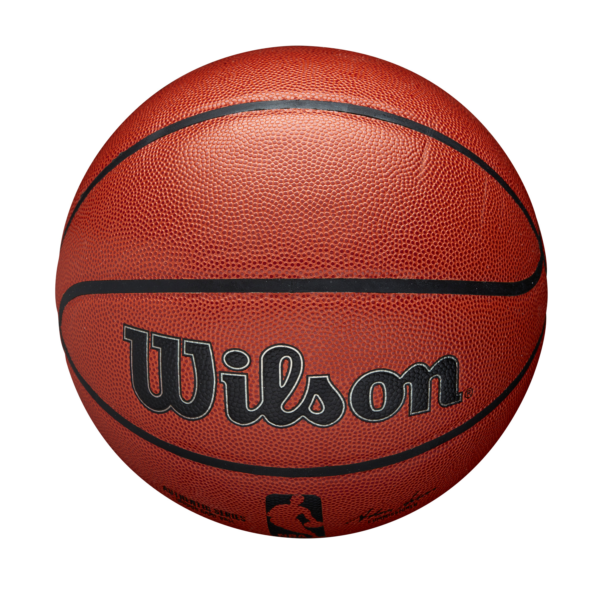 Wilson NBA Authentic Indoor Competition Basketball, Brown, 29.5 in. - image 4 of 6