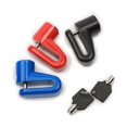 thumbnail image 4 of serrure Disque, 1 Pice Noire Serrure De Moto Disque, Serrure De Frein Disque Tanche, Cadenas Avec 2 Cls Et Une Pochette De Transport Pour La Sc, 4 of 5