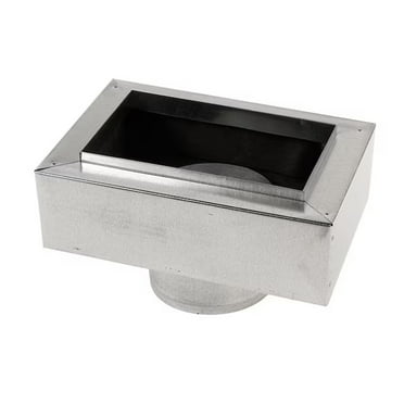 GAF Master Flow 8 in. x 4 in. to 4 in. Insulated Register Box (Pack of 6)