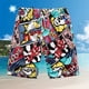 thumbnail image 2 of Pantalones cortos informales hasta la rodilla para hombre, pantalones cortos de playa de diseño suelto, pantalones finos de secado rápido, moda de verano Fivean unisex, 2 of 2