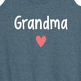 thumbnail image 3 of Instant Message - Grandma Heart - Women's Racerback Tank Top, 3 of 6