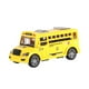 thumbnail image 5 of Autobús escolar de juguete, vehículo de inercia, autobús de viaje, autobús educativo de retroceso. Amarillo, 5 of 9