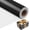 Black, variant on Off White Matte Wrapping Paper - Mini Roll- 17 Inch X 33 Feet Gift Bouquet Wrapping Paper for Graduation, Wedding, Baby Shower, Bridal Shower, Birthday, Holiday Decor