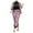 Pink, variant on Women's Plaid Print 2 Piece Outfit Long Sleeve Button Down Coat Jacket Long Pants Set Work Suits Tracksuit Pink M