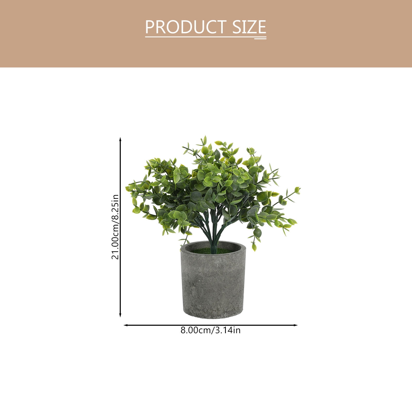 FUEENIRVA 3-Pack Faux Potted Plants Set, Realistic Bonsai Artificial Greenery for Home and Office Décor, Multi-Color Options