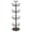 Bronze, variant on 4-Tier Revolving Shoe Tree, Heavy-Duty Steel with Stabilized Base, Holds 24 Pairs of Shoes, Great for Most Styles, Chromelike Finish