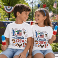 thumbnail image 3 of Cousin Crew Matching Shirts, Matching Family Reunion Tee, 4th Of July Patriotic Cousins Gift For Kids Adults And Family Vacation, 3 of 6