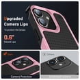 thumbnail image 2 of JTCASES for iPhone 11 Case, Hybird PC TPU Anti-slip, Shockproof  Bumper, Military Drop Resistant, Rugged Heacy Duty Full Body Protective Shell for iPhone 11, Slim Fit for Girls Men, Pink, 2 of 8