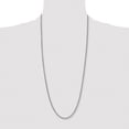 thumbnail image 4 of Stainless Steel Curb Chain Styles Necklace Chisel Antiqued 4 mm 30 inch Round, 4 of 4