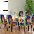 Dining Room Chair Covers Set of 6 Dining Chair Slipcovers for Hotel