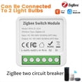 thumbnail image 3 of Interruptor de Encendido/Apagado de 2 Vías Graffiti Smart ZigBee Interruptor Inteligente de Encendido/Apagado de 2 Vías Mini Interruptor de Caja Oculta, 3 of 5