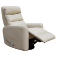 thumbnail image 5 of Bowery Hill Polyester/PU Manual Swivel Glider Recliner in Oyster, 5 of 7