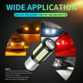 thumbnail image 2 of SHELLTON 1pcs 3157 5630 33SMD LED Reverse Back Up Brake Stop Turn Tail Light Bulbs, White Light, 2 of 9