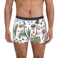 thumbnail image 4 of Wukai Frog and Forest Plants Print Men’s Underwear Breathable Boxer Briefs,&nbsp;Moisture Wicking & Breathable-X-Large, 4 of 7