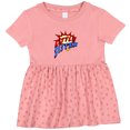 thumbnail image 3 of Inktastic Little Sister Superhero Girls Baby Dress, 3 of 5