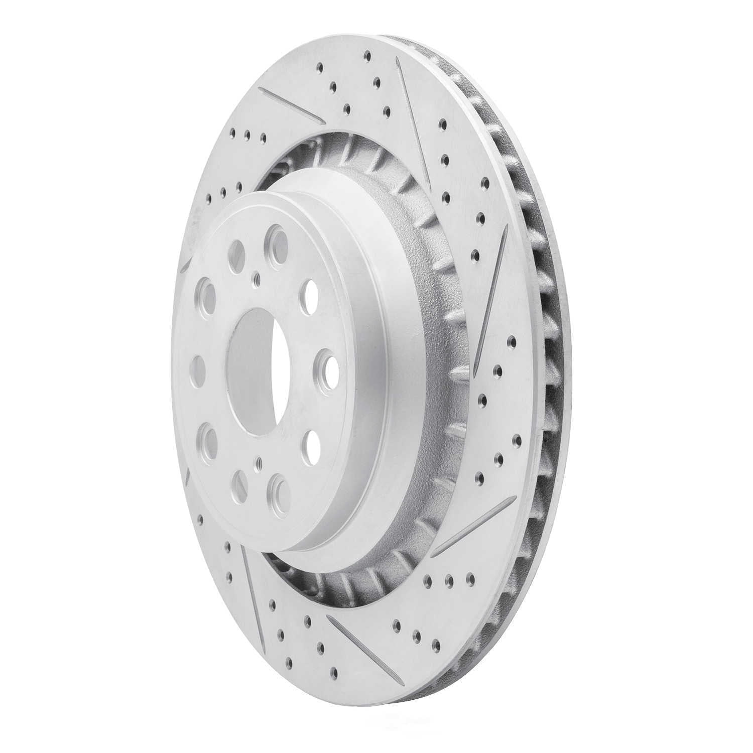 Dynamic Friction Company 830-75022D DFC Geoperformance Rotor - Drilled and Slotted