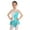 Light Blue, variant on renvena Kids Girls Mesh Long Sleeve Rhinestone Leotard Dress Figure Ice Skating Ballet Dance Dress