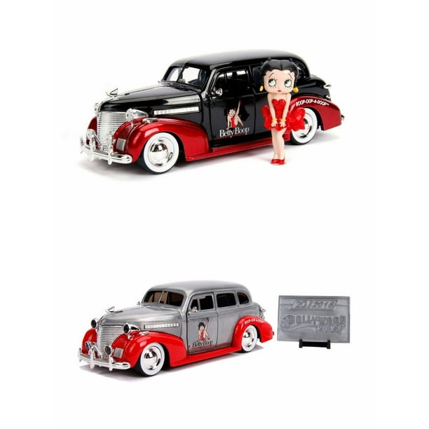 Betty Boop Diecast Toy Car Package Two 1/24 Scale Diecast Model Cars