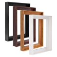 thumbnail image 5 of Floater Frame for 1.25 thick Canvas, Available in 25+ size and 4 Color, Perfect Floating Frame for Finished Canvas Artist Panel Oil Painting Wall Art Décor (White Frame, 16"x20"), 5 of 8