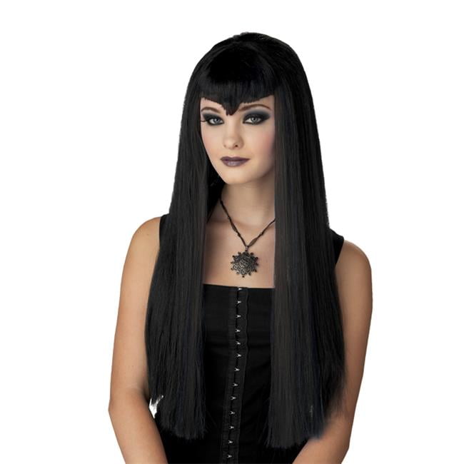 Black vampire wig deals
