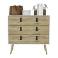 thumbnail image 4 of Chests Of Drawers, Dresser Magness, Bedroom, White / Macadamia, Multicolor Dressers,Engineered Wood Wooden Dressers, Furniture Bedroom Furniture Dressers, Chests & Wardrobes, 4 of 7