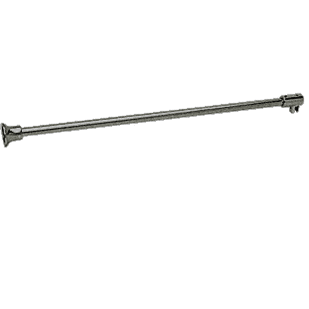 CRL SUP10ABN Antique Brushed Nickel Frameless Shower Door Fixed Panel