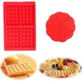 thumbnail image 1 of Effortless Waffle Magic: Eco-Friendly Non-Stick Coating, Bake Delicious Golden Waffles, 1 of 7