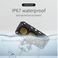 thumbnail image 3 of 2 Pzs Faros Auxiliares Doble Color Led 70w Para Auto Moto, 3 of 7