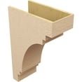 thumbnail image 5 of 11"W x 22"D x 33"H Classic Pescadero Rough Cedar Woodgrain TimberThane Corbel, Primed Tan, 5 of 6