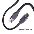 thumbnail image 5 of Liquipel Powertek Premium Braided USB-C to USB-C Cable - Purple, 5 of 5