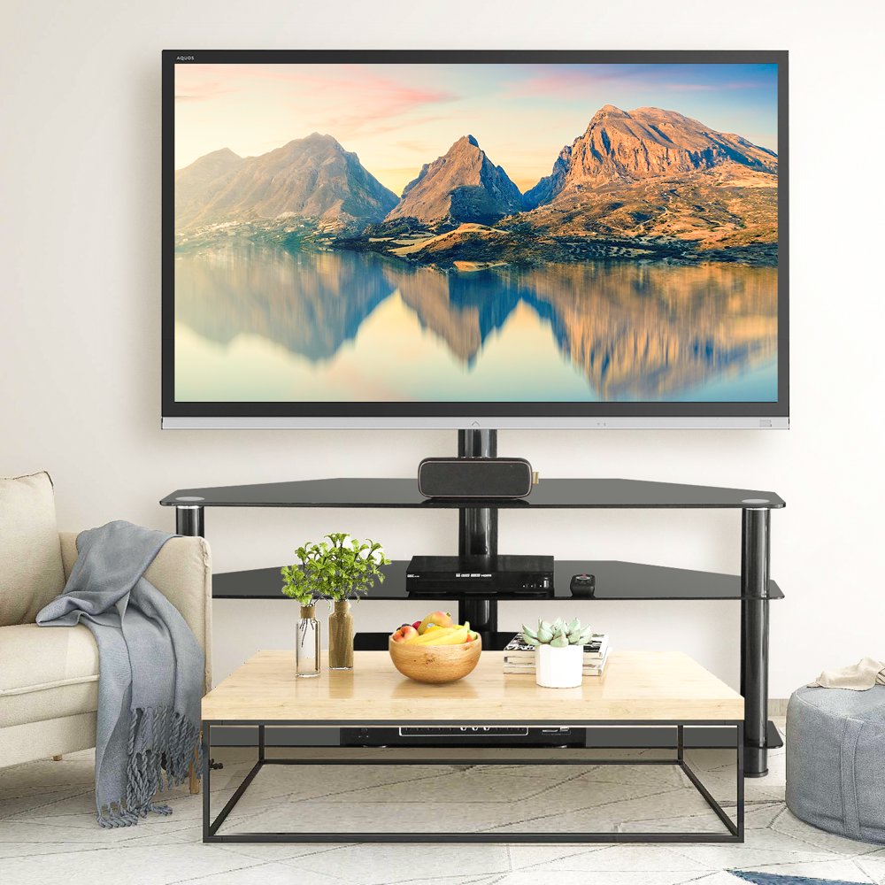 modern corner tv console
